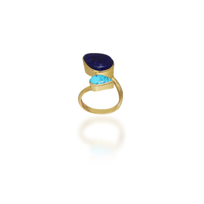 Two Stone Adjustable Ring
