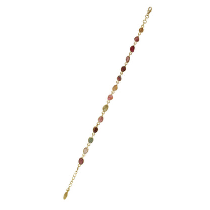 Multicolored Tourmaline Bracelet