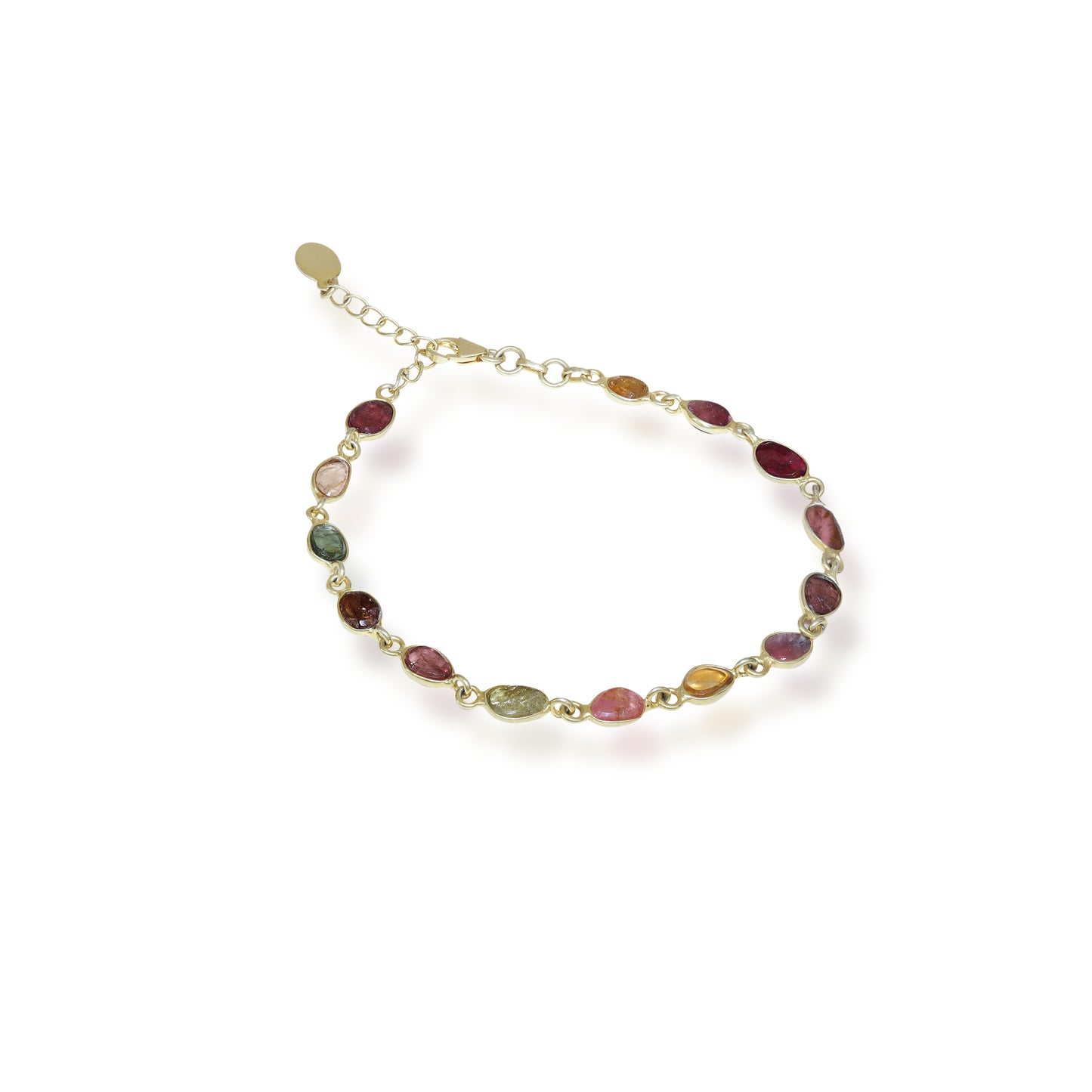 Multicolored Tourmaline Bracelet