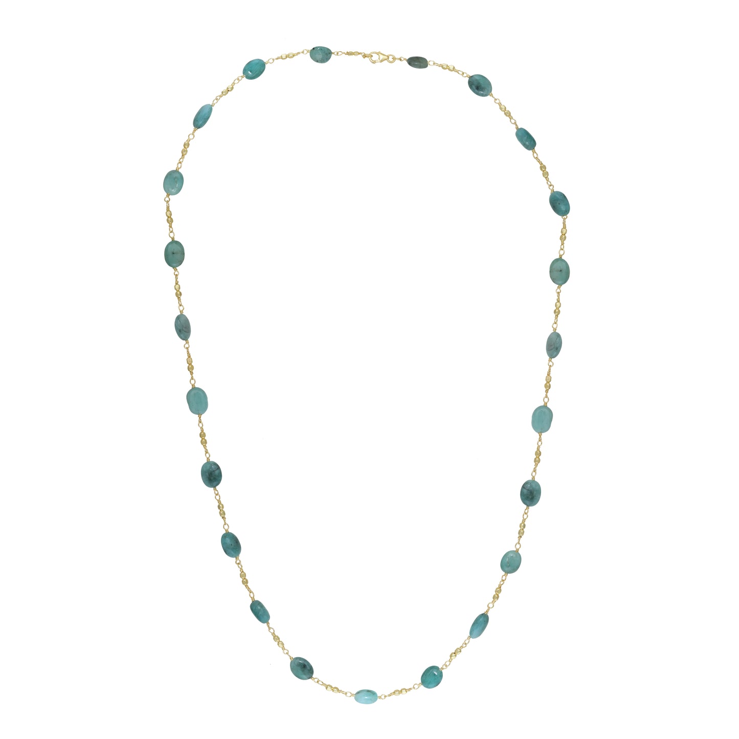 Emerald String Necklace