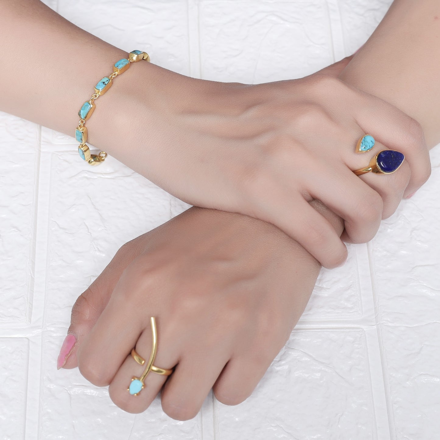 Two Stone Adjustable Ring