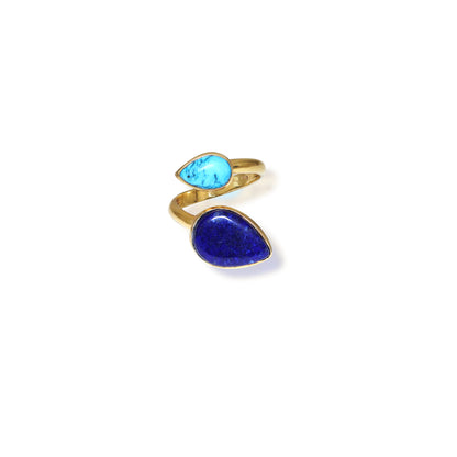 Two Stone Adjustable Ring